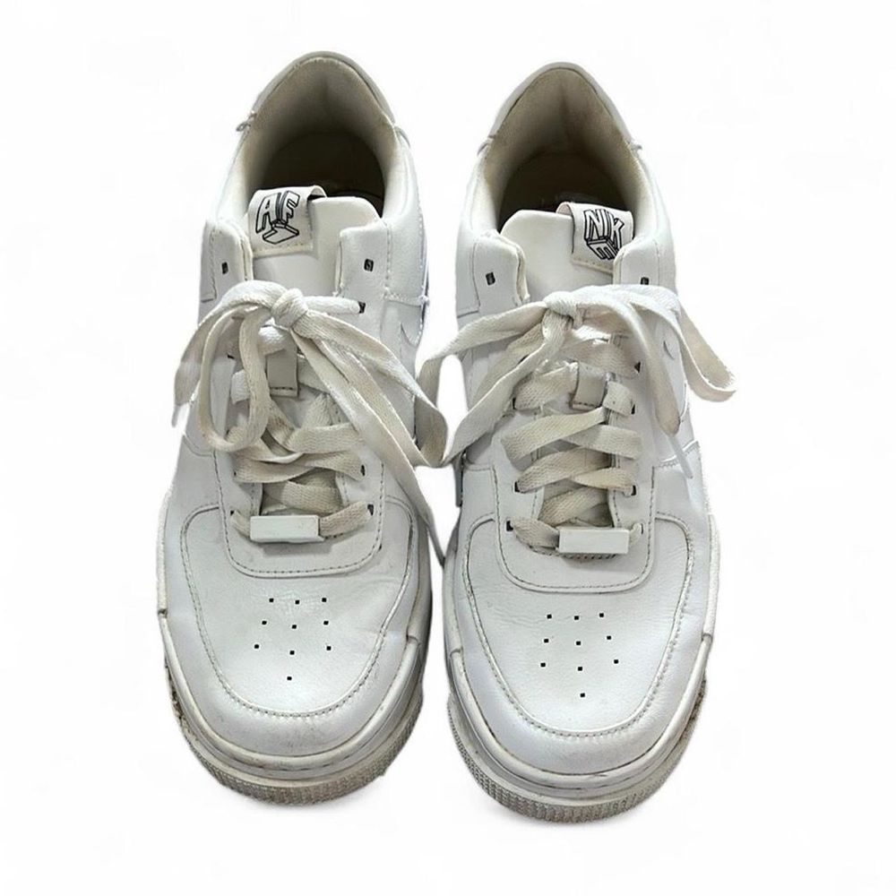 Nike Air Force 1 Trainers Pixel White size 8